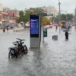 Calles de New York inundadas